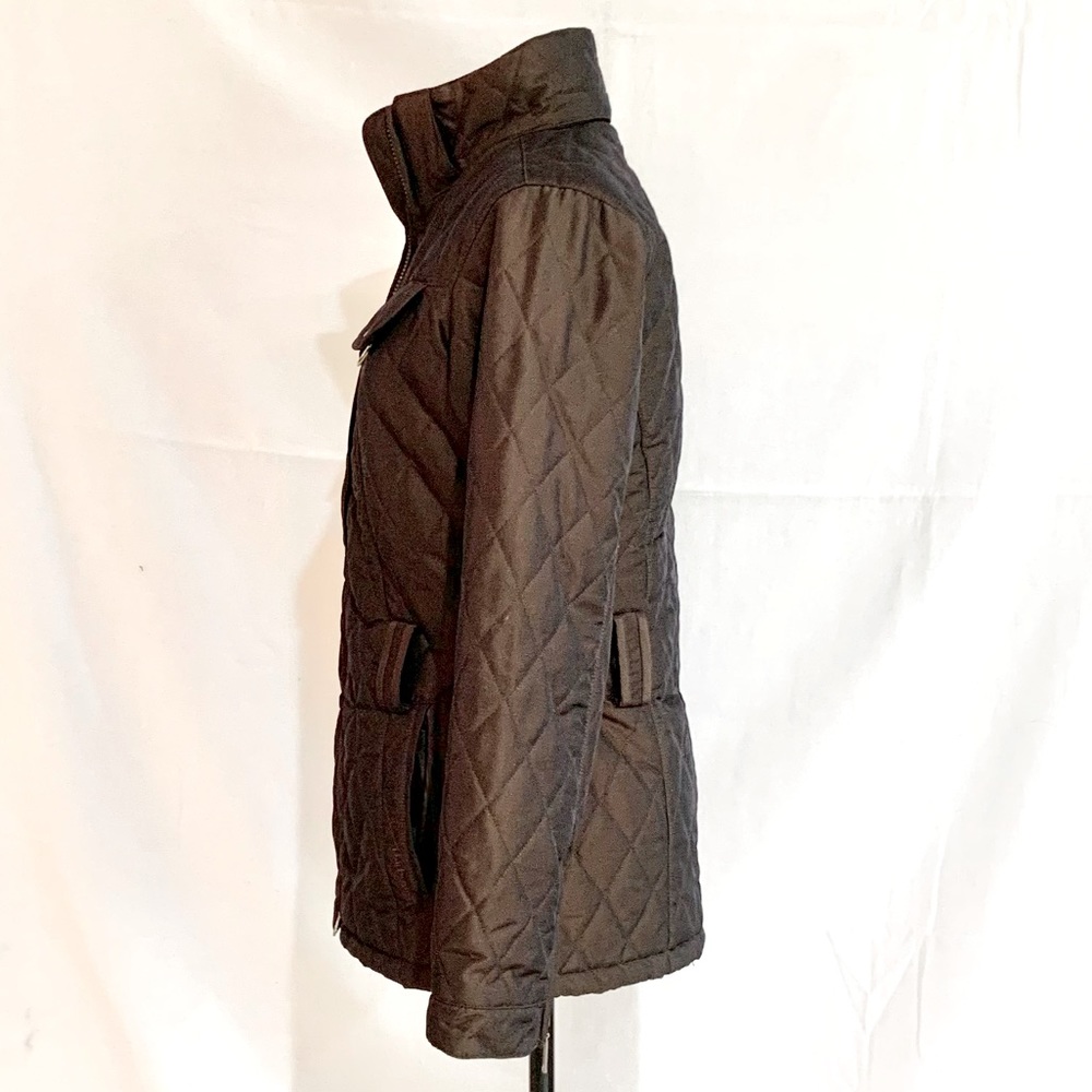 Barbour Chocolate Brown Quilted Utility Jacket - Picture 2 of 10